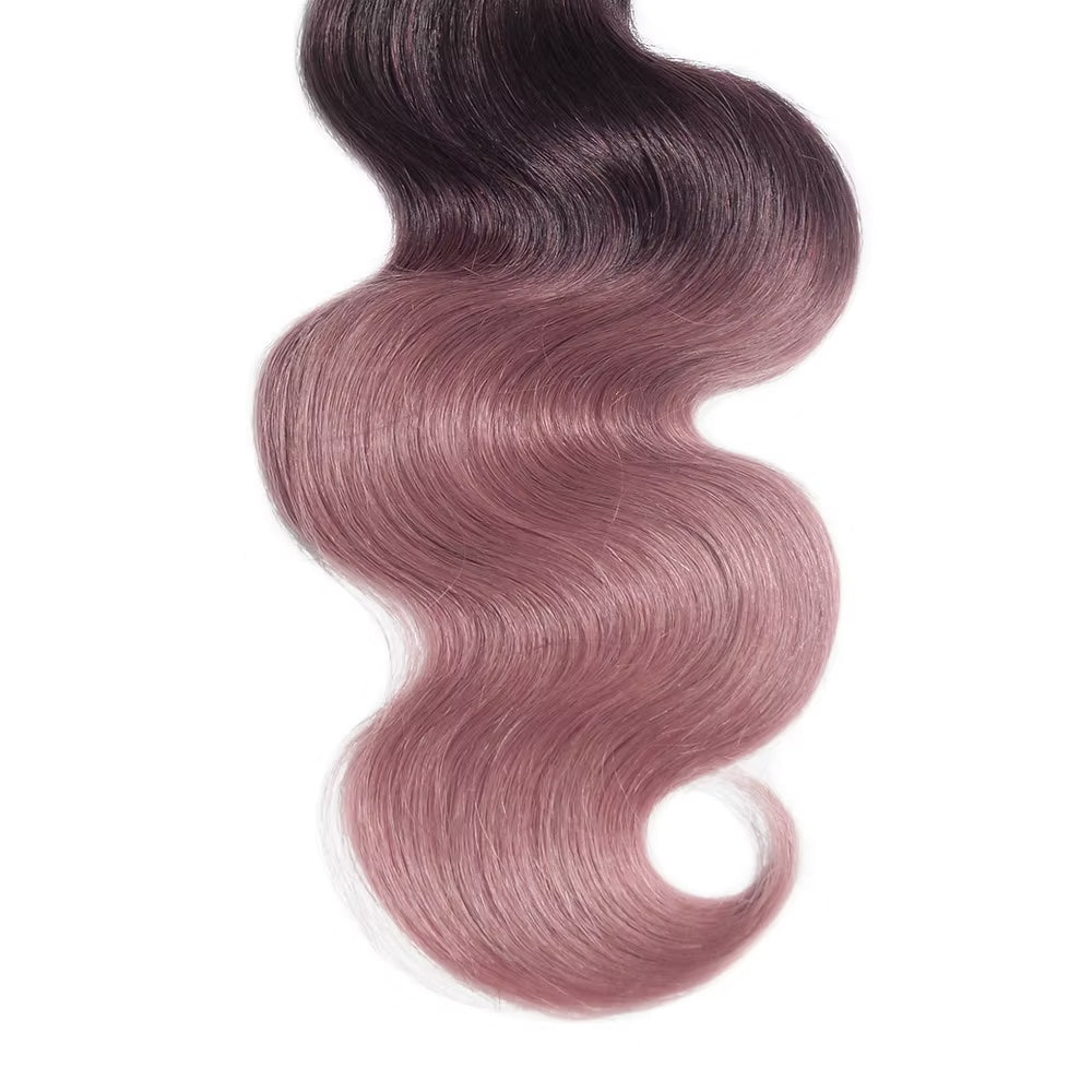 Rose ombre wig